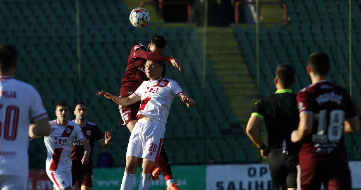 FK Sarajevo - HŠK Zrinjski (FOTO: Sanel Konjhodžić/Sport1)