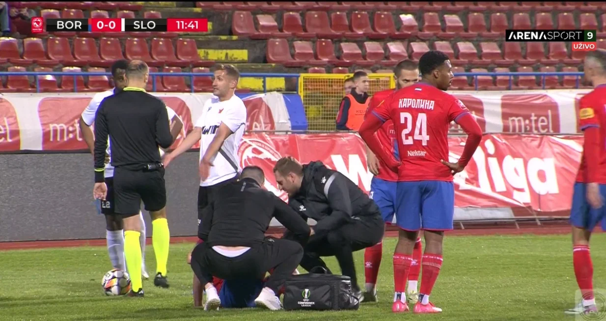 Srđan Grahovac napustio igru (FOTO: Screenshot/Arenasport)