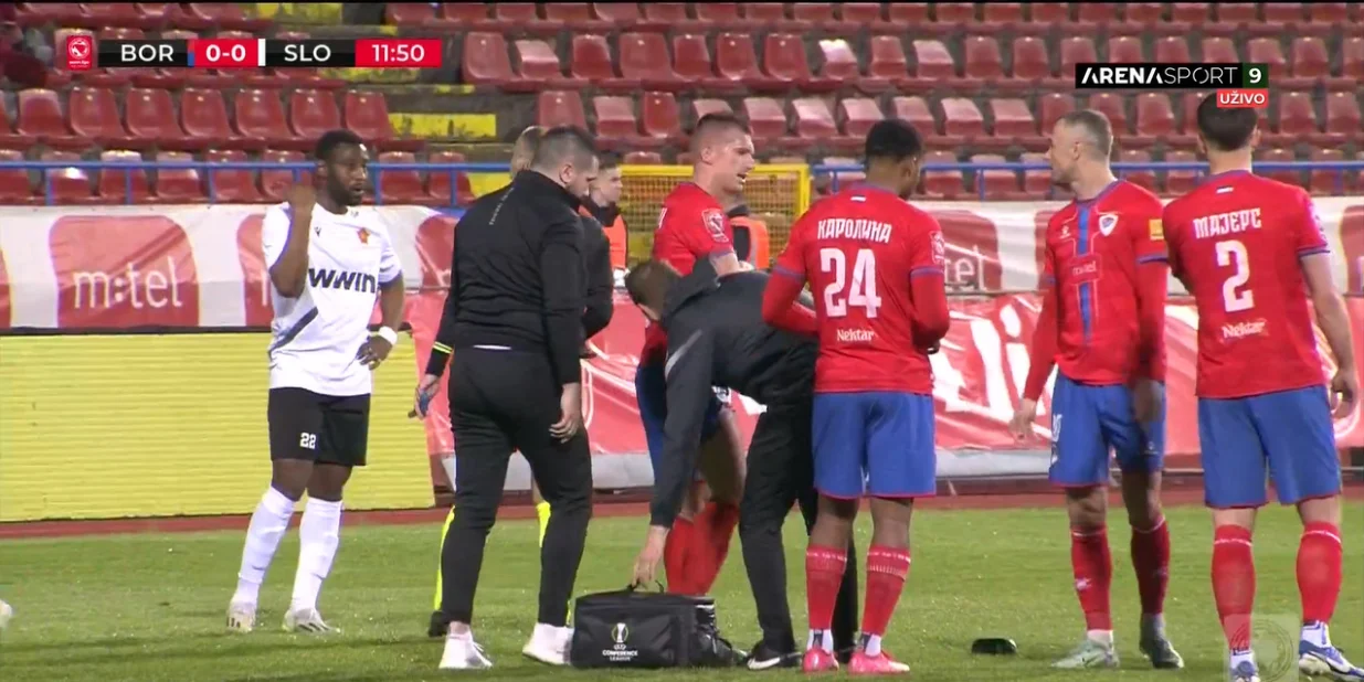 Srđan Grahovac napustio igru (FOTO: Screenshot/Arenasport)