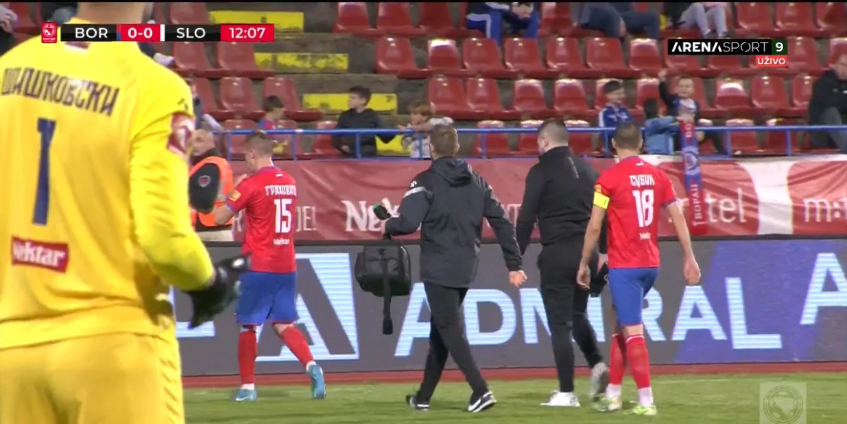 Srđan Grahovac napustio igru (FOTO: Screenshot/Arenasport)