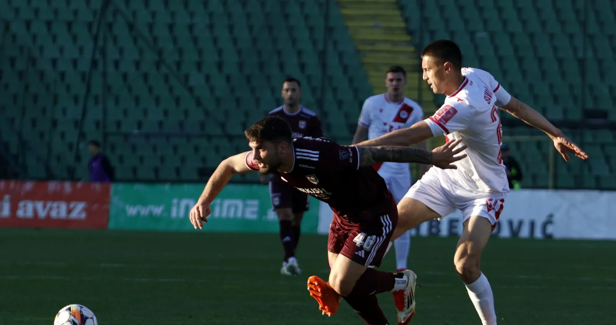 FK Sarajevo - HŠK Zrinjski (FOTO: Sanel Konjhodžić/Sport1)
