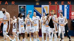 KK Bosna slavlje protiv KK Mladost