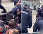 Policija je na silu sklonila studente/Screenshot/