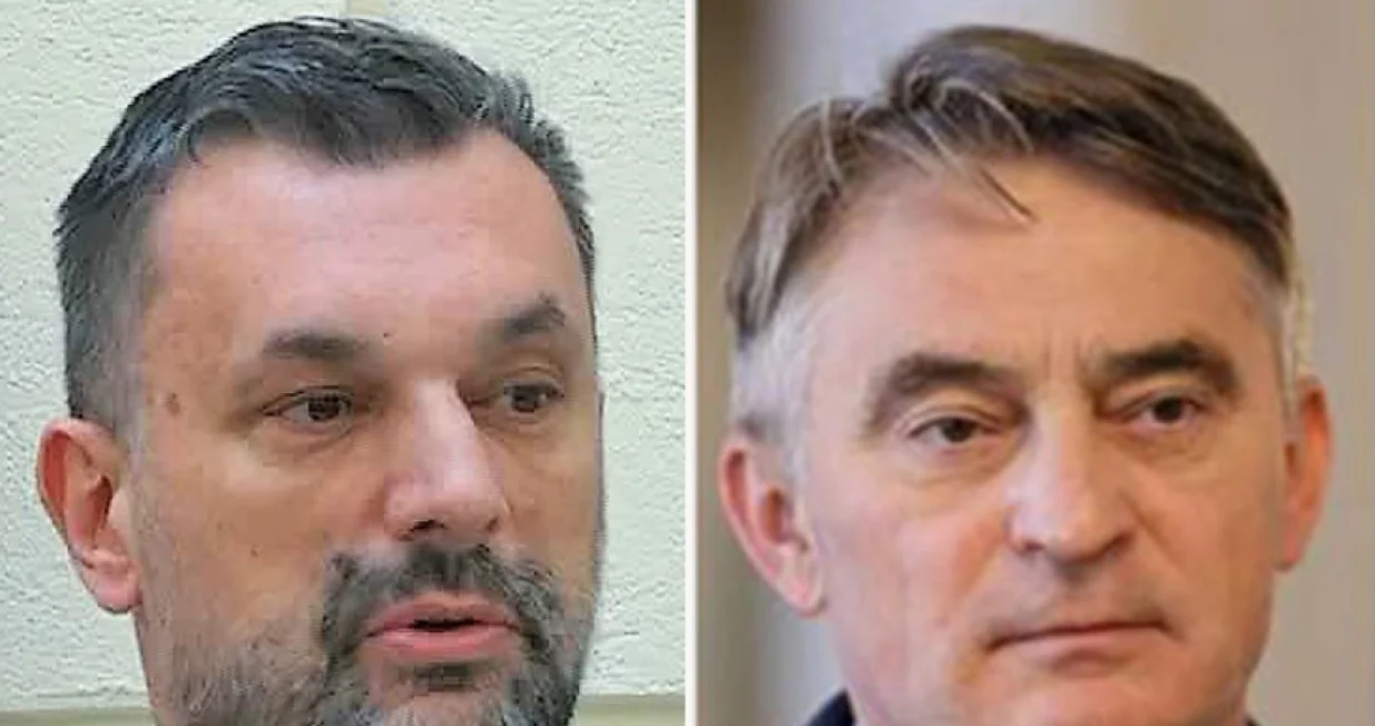 Konaković i Komšić/Oslobođenje/