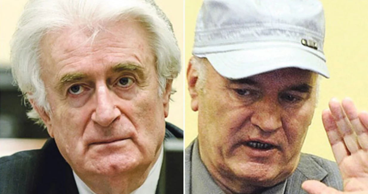 Radovan Karadžić i Ratko Mladić/