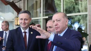 Denis Bećirović i Recep Tayyip Erdogan/Facebook