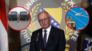 Zukan Helez, OS BiH, nova oprema, dronovi, helikopter, oklopnjaci/Canva