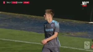 Gol Šošića za vodstvo Želje (FOTO: Screenshot/MYTV)
