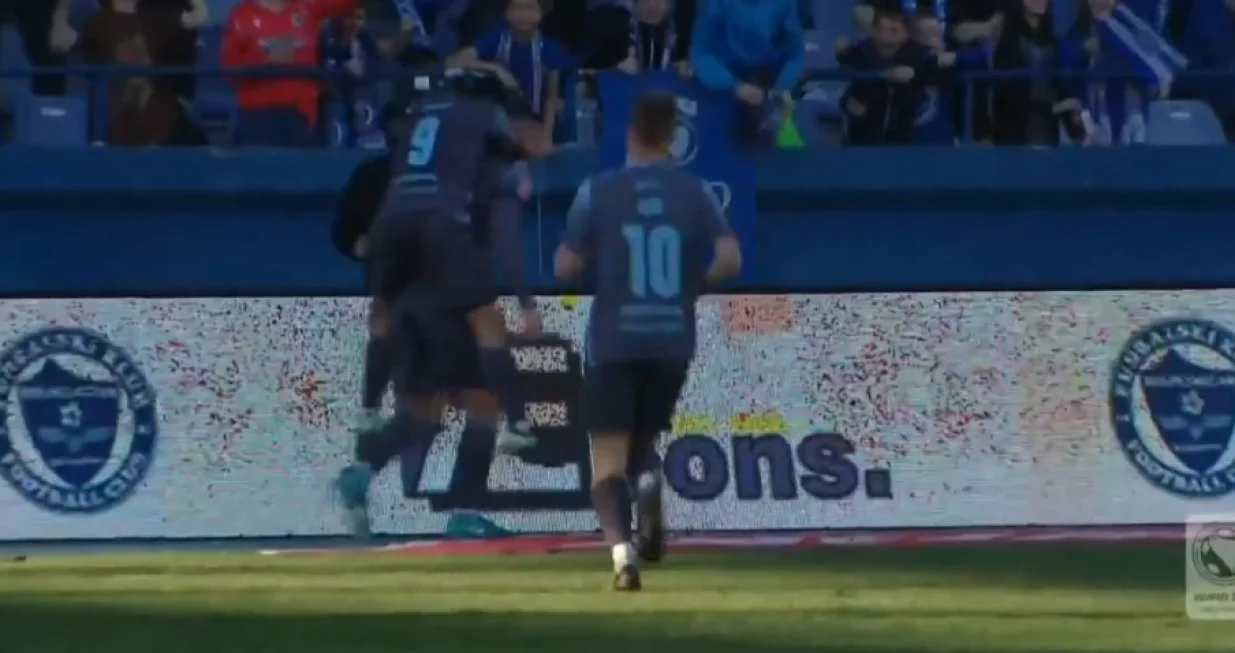 Slavlje igrača Plavih