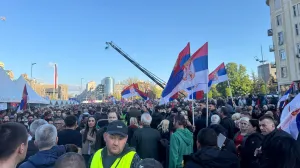 Golem skup vučićevaca u Beogradu, uskoro njegov govor//