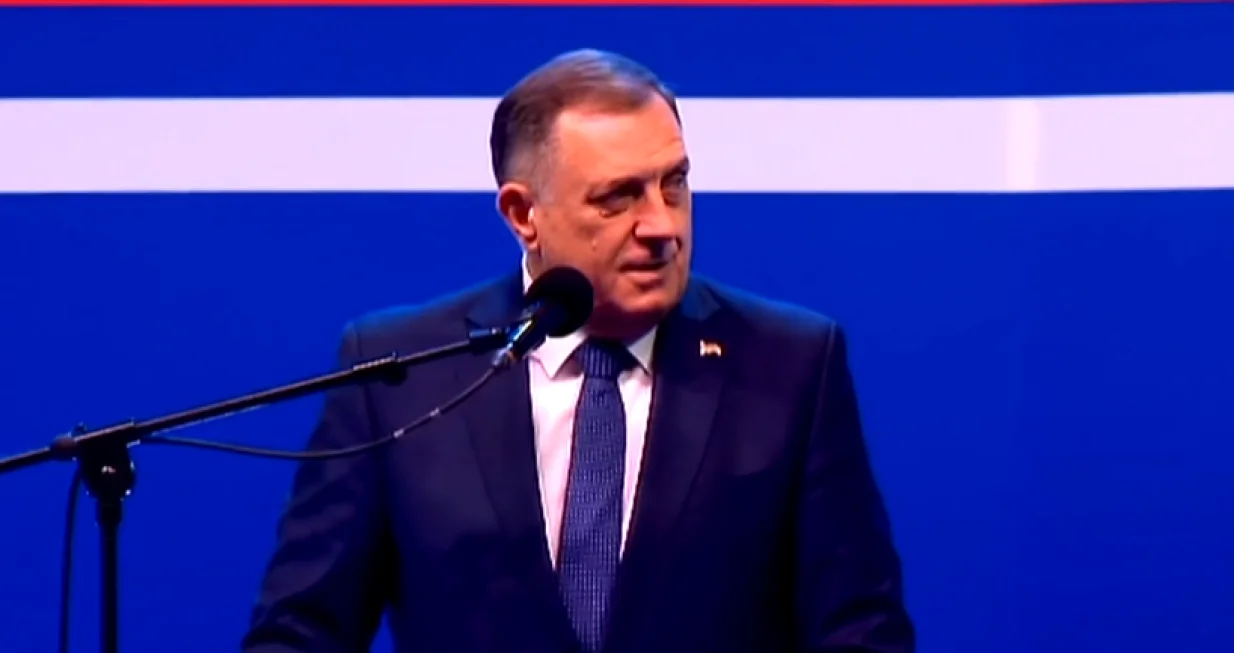 milorad dodik, ne damo srbiju, skup, beograd, srbija, aleksandar vučić/Screenshot