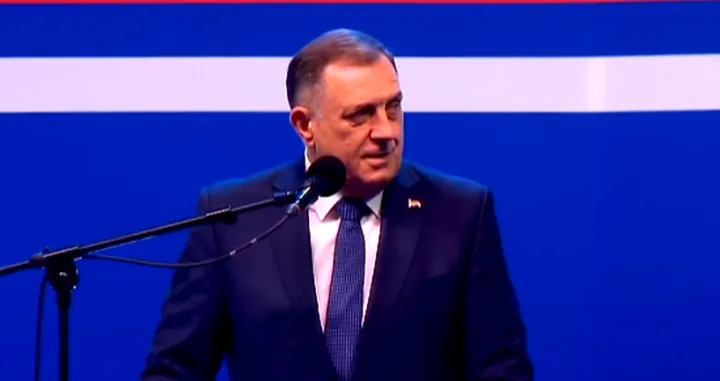 milorad dodik, ne damo srbiju, skup, beograd, srbija, aleksandar vučić/Screenshot