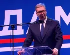 aleksandar vučić, ne damo srbiju, skup, srbija/Foto: Screenshot/pink Tv