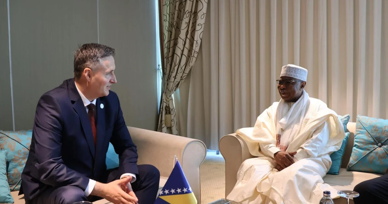 Bećirović zahvalio Tahi na podršci BiH/Predsjedništvo BIH/