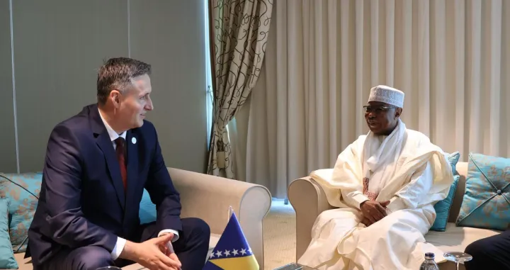 Bećirović zahvalio Tahi na podršci BiH/Predsjedništvo BIH/