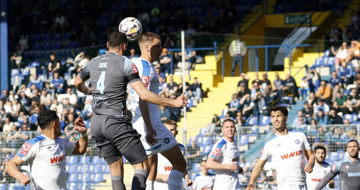Detalj sa utakmice na Grbavici (FOTO: Sanel Konjhodžić - Sport1.ba)