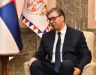 22, November, 2024, Belgrade - President of the Republic of Serbia Aleksandar Vucic met with the Prime Minister of North Macedonia Hristijan Mickoski at the Presidency of Serbia. Aleksandar Vucic. Photo: L. L./ATAImages22, novembar, 2024, Beograd - Predsednik Republike Srbije Aleksandar Vucic sastao se sa predsednikom Vlade Severne Makedonije Hristijanom Mickoskim u predsednistvu Srbije. Photo: L. L./ATAImages Photo: L.L./ATAImages/PIXSELL/L.l./ataimages/pixsell