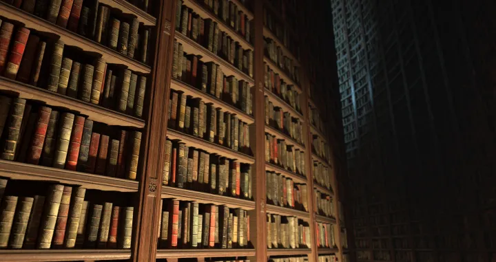 David Holland Bookshelf/Pinterest