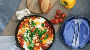 Shakshuka, hrana, recept, jelo/Sara Dubler