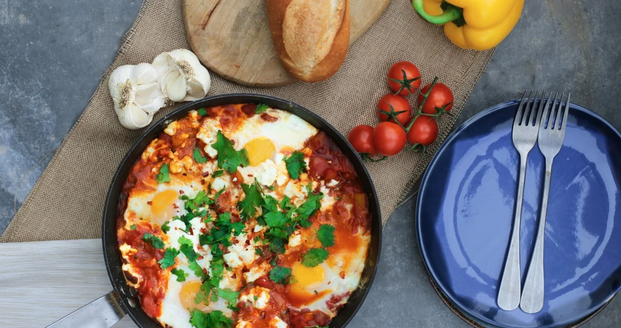 Shakshuka, hrana, recept, jelo/Sara Dubler