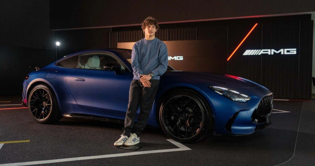 andrea kimi antonelli Mercedes-AMG GT 63 S Coupe//