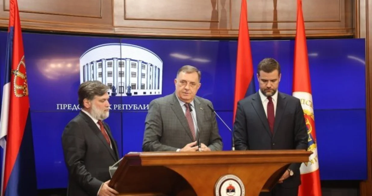 Milorad Dodik sa srpskim privrednicima iz Austrije/Borislav Zdrinja