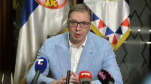 Aleksandar Vučić, predsjednik Srbije, vanredno obraćanje/Tanjug