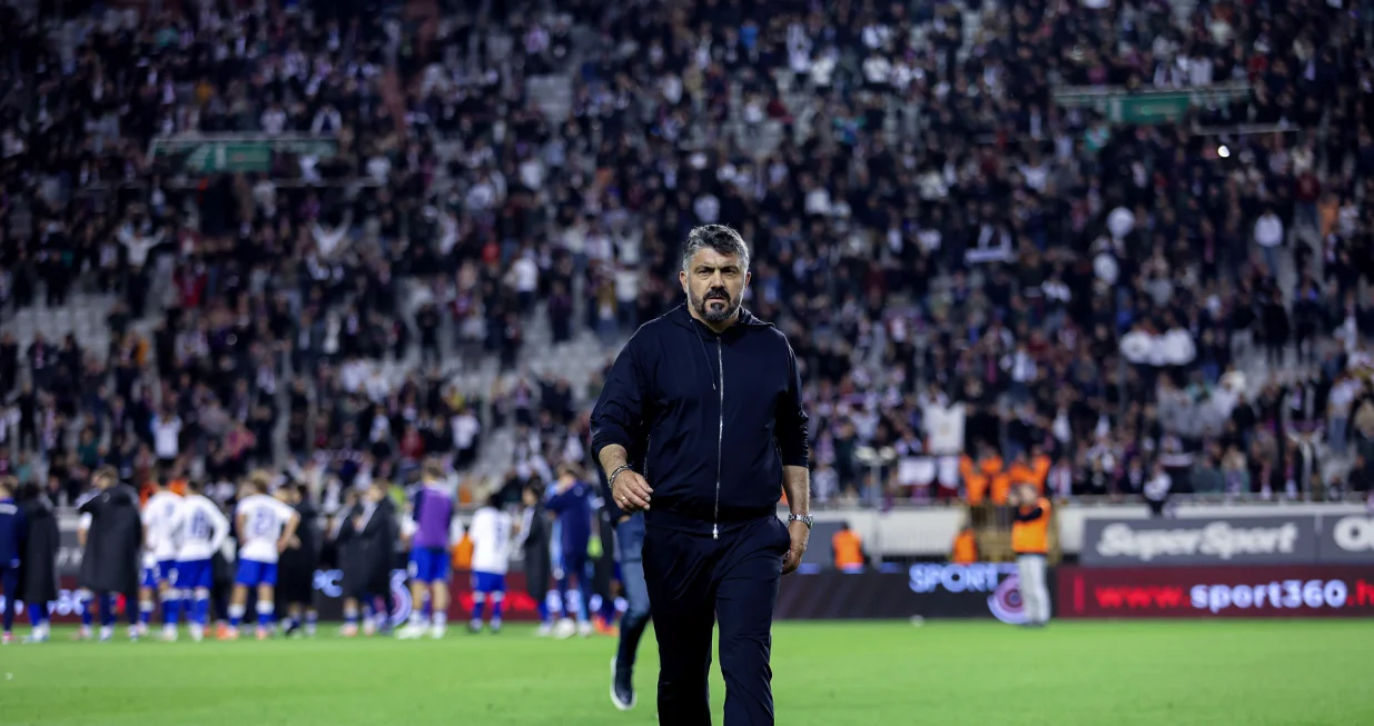 13.04.2025., Split - SuperSport Prva HNL, 29. kolo, HNK Hajduk - NK Lokomotiva. Trener Gennaro Gattuso Photo: Ivana Ivanovic/PIXSELL