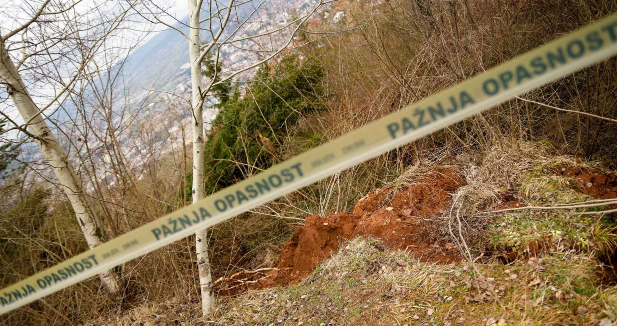 ¸Klizište na Curinim Njivama/Damir Deljo