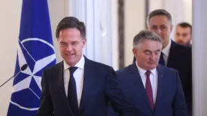 Mark Rutte press u Predsjedništvu BiH/Oslobođenje