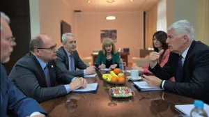 Christian Schimdt i Dragan Čović, sastanak/X.com