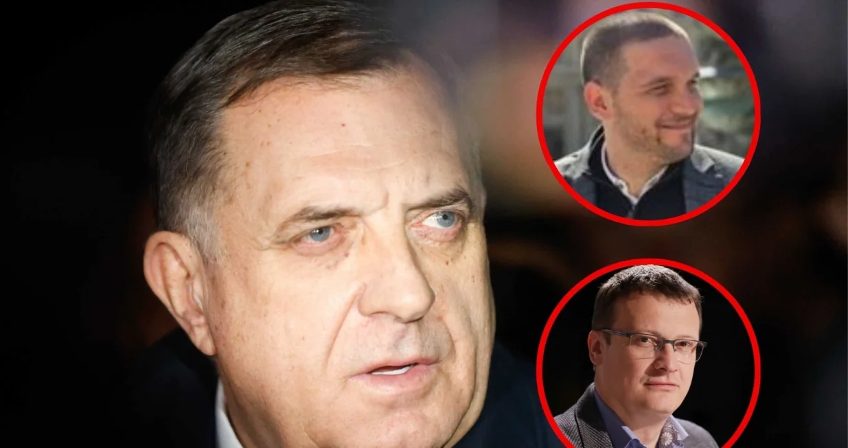 Saša Aulić, član GO SNSD-a, reagovao na izjave Marinka Božovića za Oslobođenje o Miloradu Dodiku/Canva