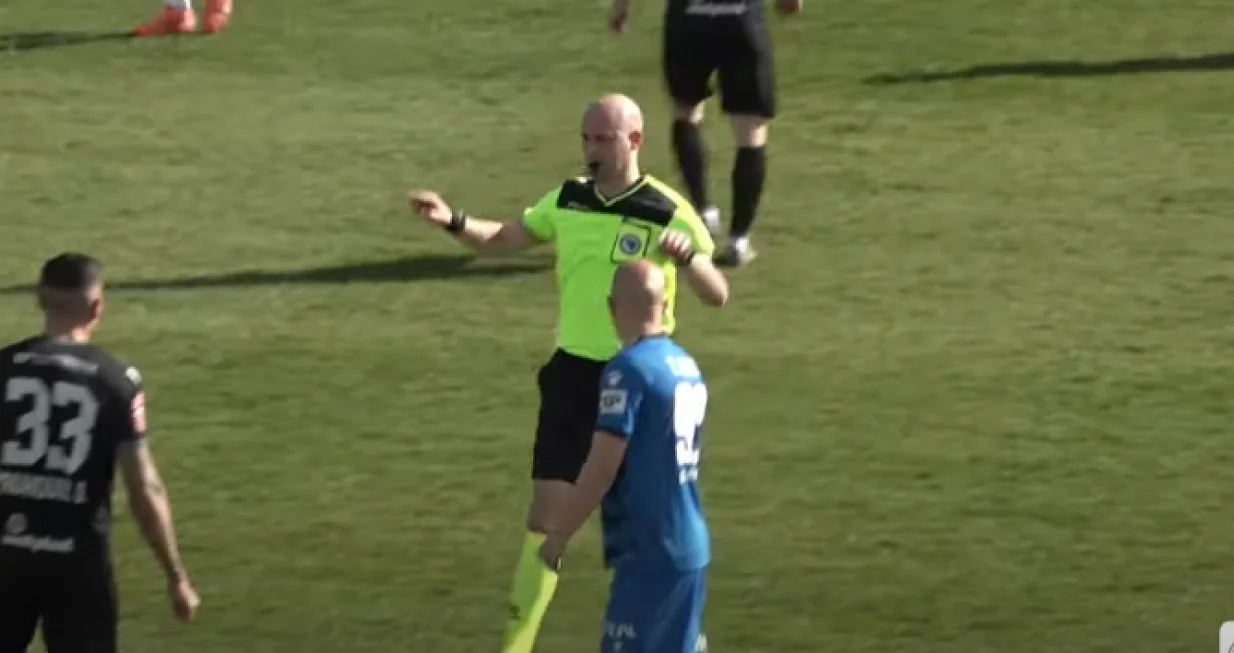 Greška Martinovića (FOTO: Screenshot/Arena Sport)