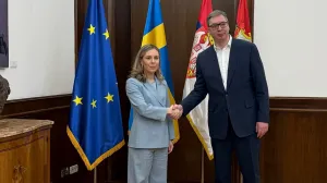 Jessica Rosencrantz sa Vučićem/