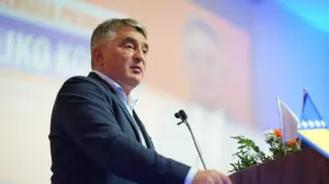 Željko Komšić, centralni predizborni skup Visoko/