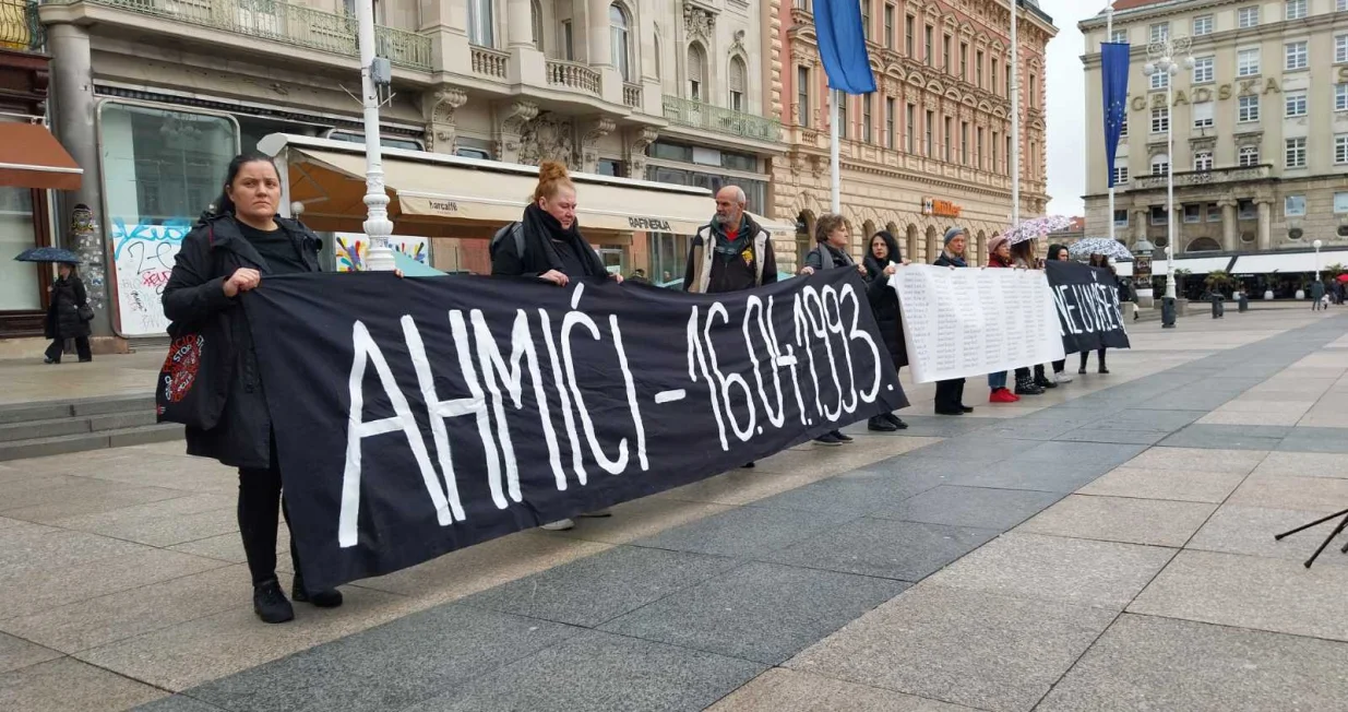 Ne u naše ime, Ahmići, Zagreb, 2023./Udik