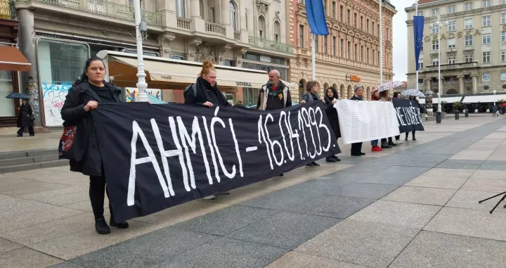 Ne u naše ime, Ahmići, Zagreb, 2023./Udik