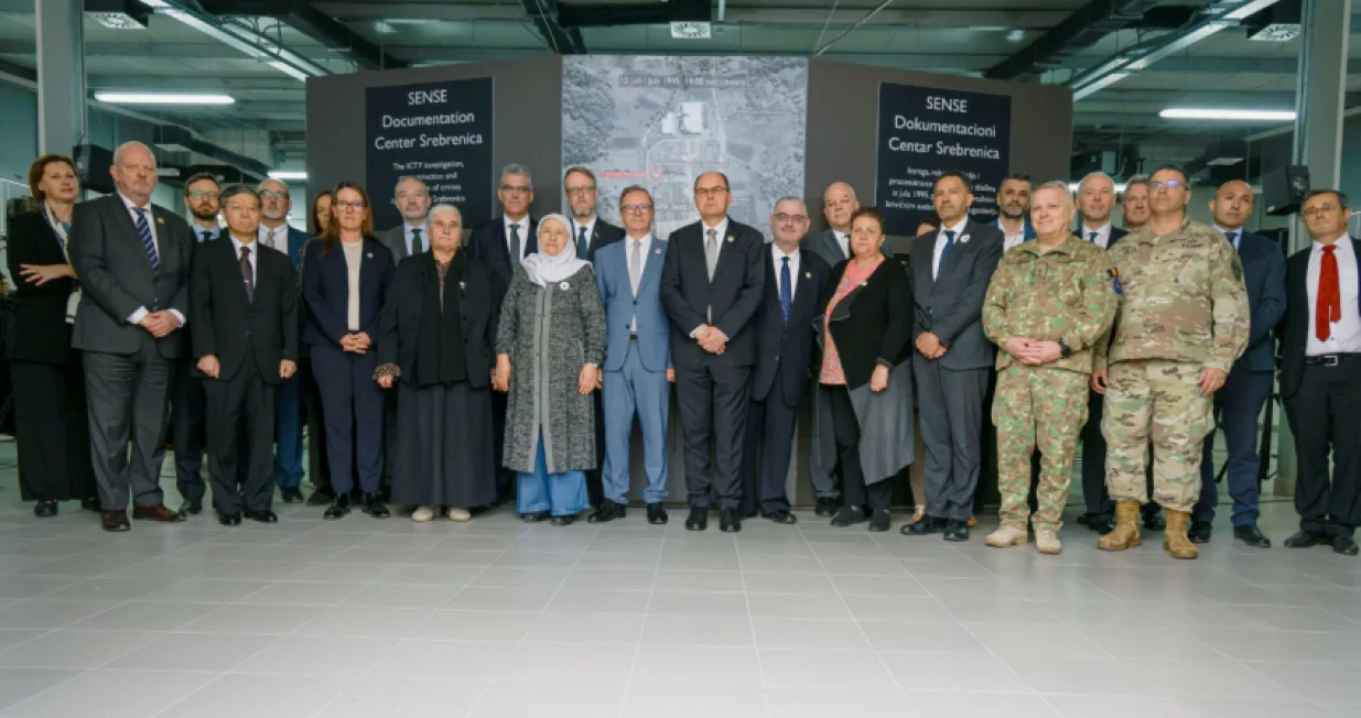 Ambasadori PIC-a nakon sjednice u Potočarima/Ohr