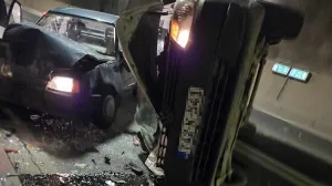 nesreća, tunel vranduk, ima povrijeđenih, sudar 4 vozila/Čitatelj