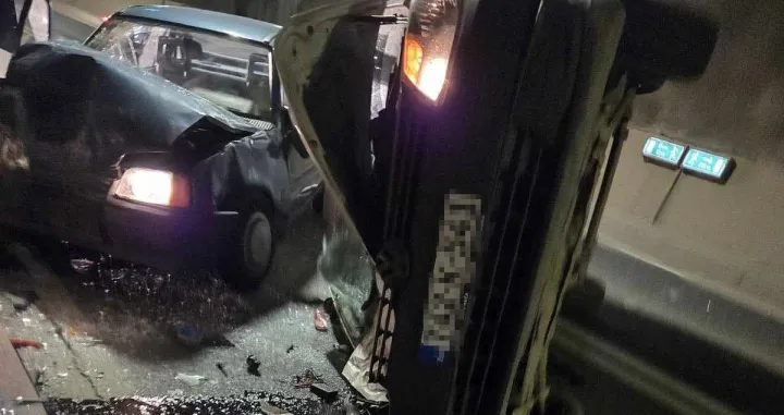 nesreća, tunel vranduk, ima povrijeđenih, sudar 4 vozila/Čitatelj