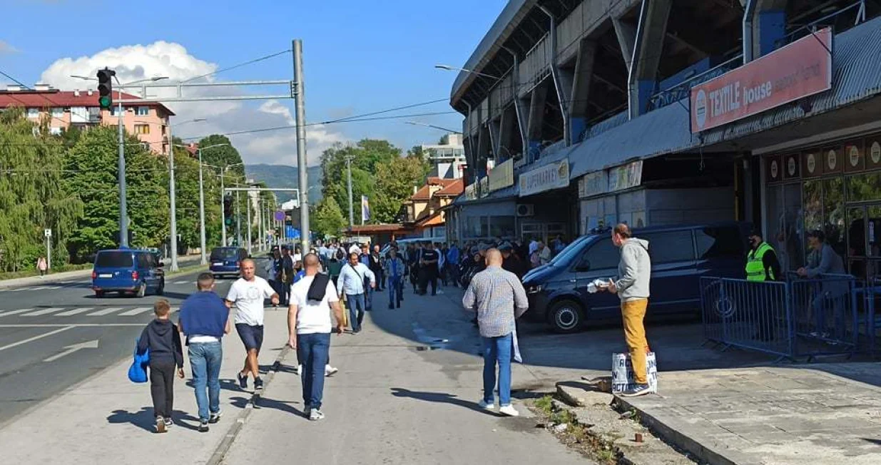 Grbavica oko stadiona/