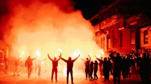 Škripari doček fudbalera poslije izborenog finala Kupa BiH