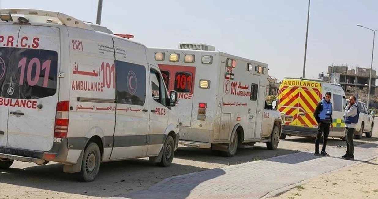 Izraelski napad na konvoj bolničara/