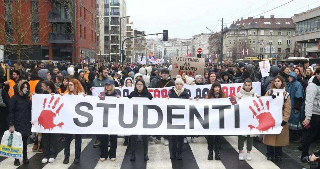 beograd studenti protesti aa/