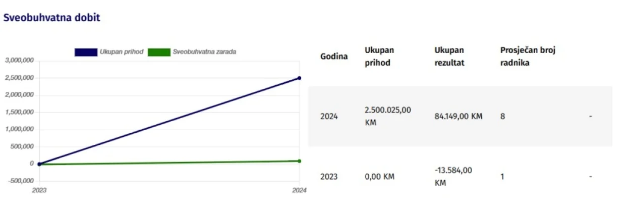Poslovanje firme DHD/Acta.ba/