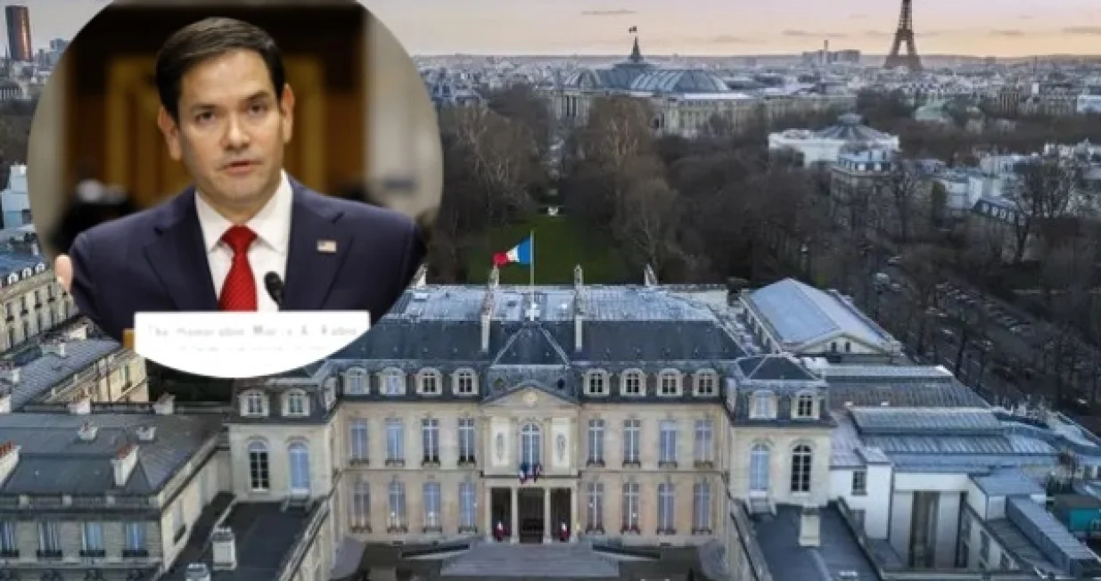 Rubio u posjeti Jelisejskoj palati/