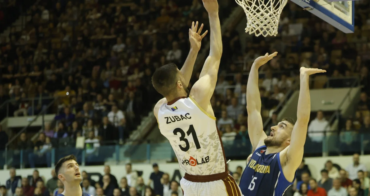 KK Bosna - KK Vojvodina (FOTO: Damir Deljo/Oslobođenje)