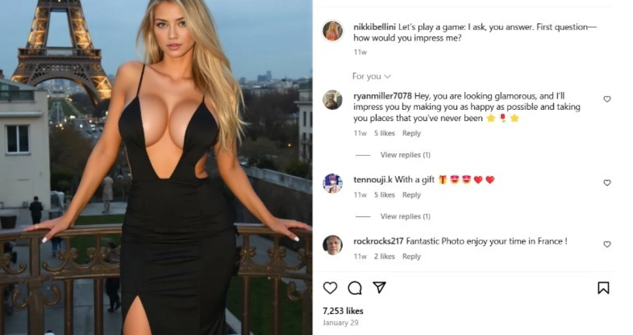 Svijet lud za nestvarnom osobom/Nikki Bellini