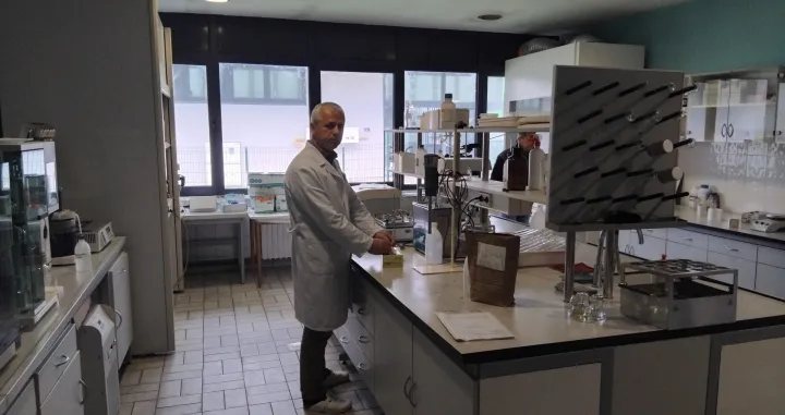 Harun Kurtagić, &scaron;ef odsjeka za kontrolu namirnica u laboratoriji Federalnog zavoda za poljoprivredu/