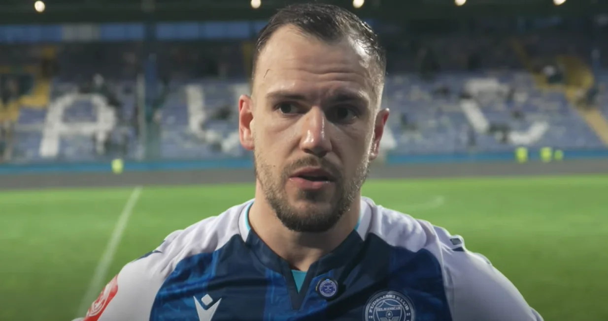 Huso Karjašević (FOTO: Screenshot/FK Željezničar)